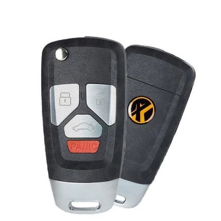 XHORSE Xhorse VVDI Audi / 4-Button Universal Remote Flip Key / PN: XNAU02EN - WIRED XHS-XKAU02EN